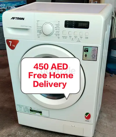 Used washing machine for sale excellent working condition Abu Dhabi al ain free home delivery