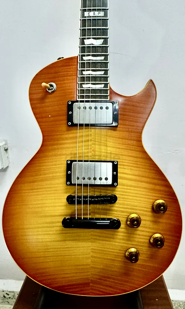Trade or Sale Sale or Trade ESP Eclipse Honeyburst 4 knobs 2010 - rare model63206871773827112
