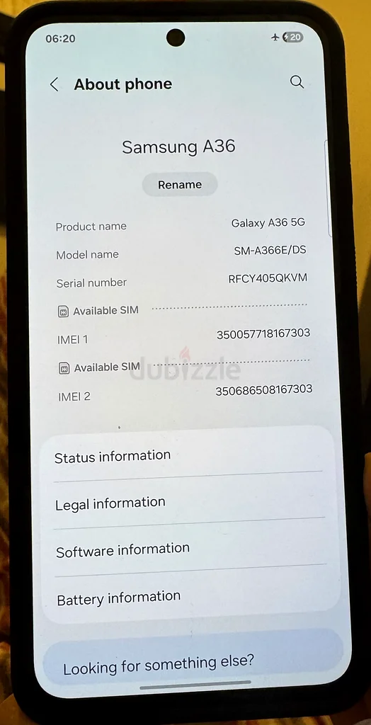 سامسونج جالاكسي A3663180841117057114