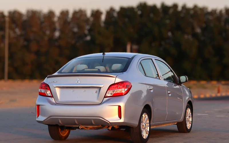 Mitsubishi Attrage 2022 1.2L GCC, accident-free, in excellent condition 376 p.m63224311182083113