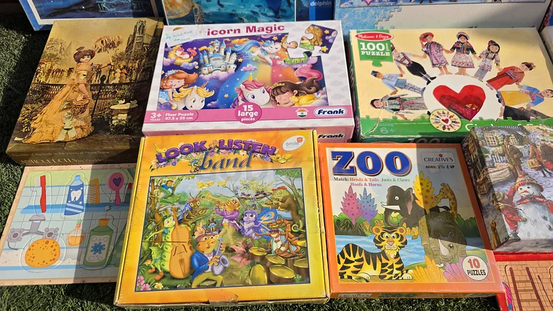 Assorted Puzzles Collection - Fun for All Ages!63207889450754112