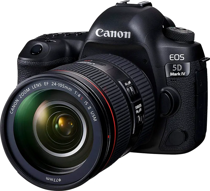 Canon 5D Mark IV Body + 24-105mm Lense