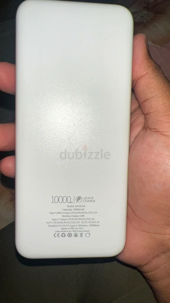 سعة البطارية DCU 10000 ملي أمبير في الساعة63222843276291111