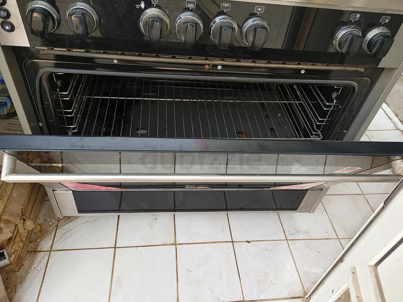 موقد غاز عام فائق (5 شعلات، بأمان كامل، فضي)63249763584387114