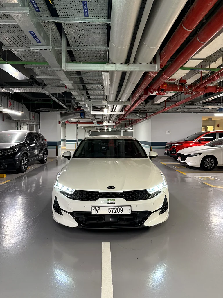 Kia K5 2.0L White 2020 – Korean Full Option Digital Cluster + Blind Spot Cam63171297468289114
