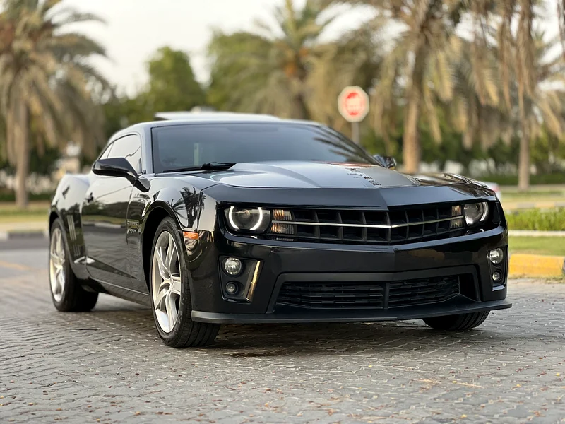 شيفورليه CAMARO 45TH 2SS V8 6.2L موديل 2012 خليجى صبغ وتشييكات الوكاله تلت مفاتيح الوكاله63231636919298111