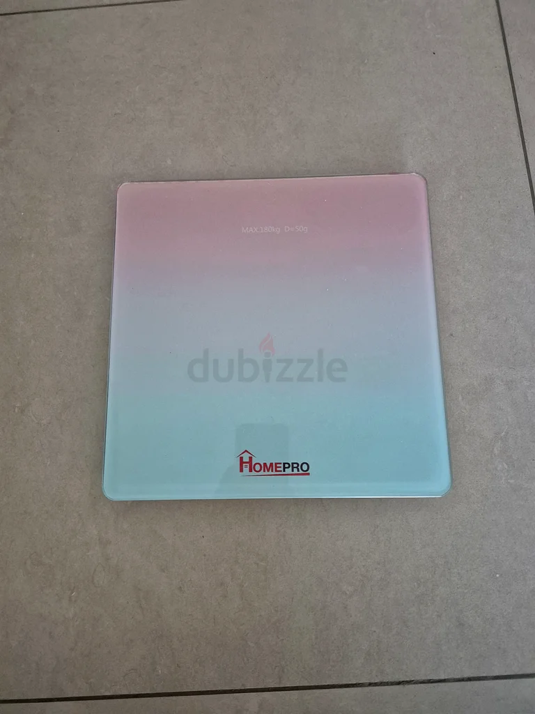 Home Pro Digital Bathroom Scale 26x26cm Pink63170411323651111