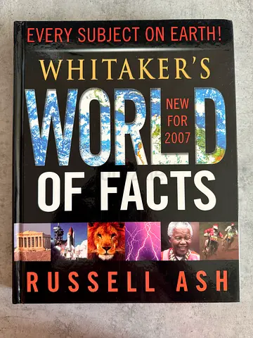 Whitakers World of Facts by Russell Ash (2007)