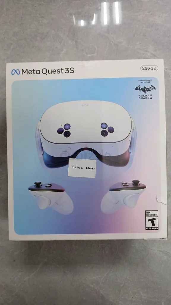 سماعة واقع افتراضي META QUEST 3S مع باتمان (ARKHAM SHADOW) (SK-1000209-01) 256 جيجابايت أبيض63261271300226111