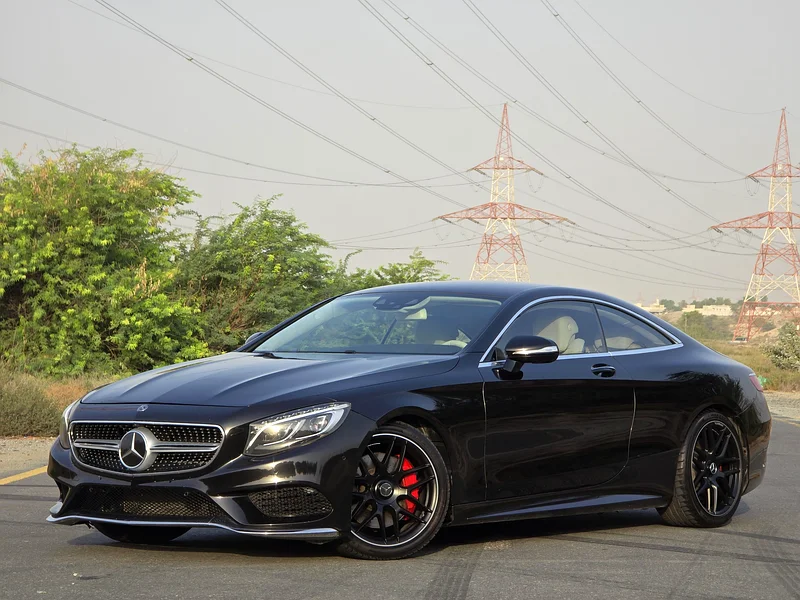 MERCEDES S-500 COUPE 2015 GERMANY  GOOD CONDITION INSIDE  OUTSIDE63161525276929112