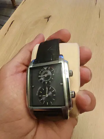 Emporio Armani - Stylish Mens Sport Watch - Timeless Elegance! Dual time