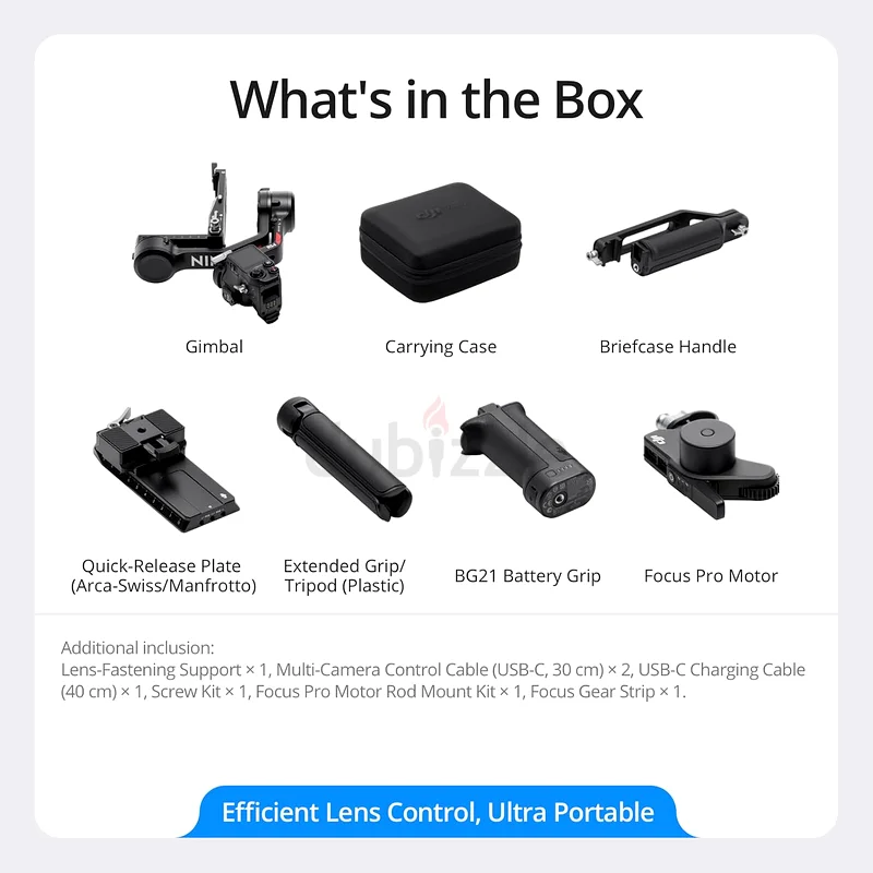 DJI RS 4 Combo Gimbal Stabilizer63172676926851112