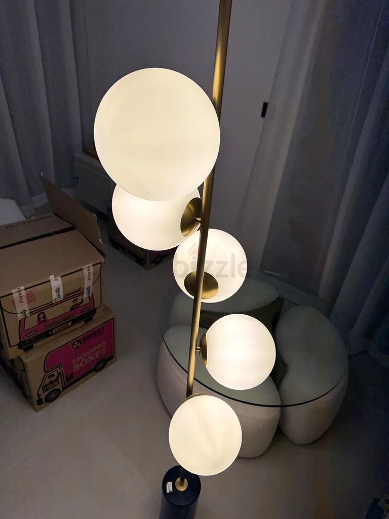 Eichholtz Tempo Floor Lamp – Antique Brass  Black Marble (Luxury Edition)63221848486531113