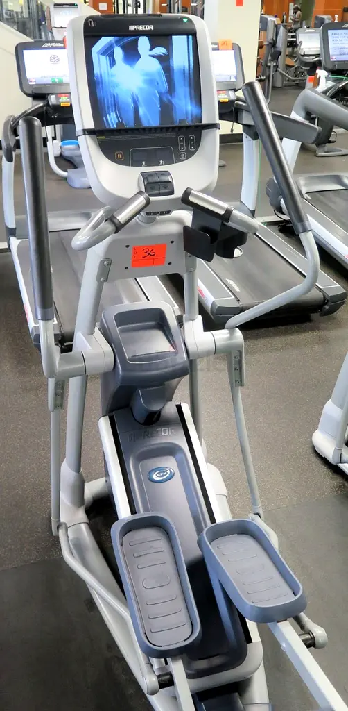 Precor EFX 885 CrossTrainer With P80 Console63241127822849111