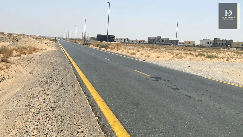 Residential Corner on two streets land for freehold for Arabs for sale in Sharjah, Al Matraq area, opposite Al Suyoh63183715933057111