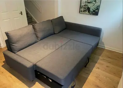 IKEA l shape sofa bed new look