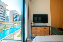 SPECIAL PROMOTIONAL-Only Rate: Modern Studio with Pool Views