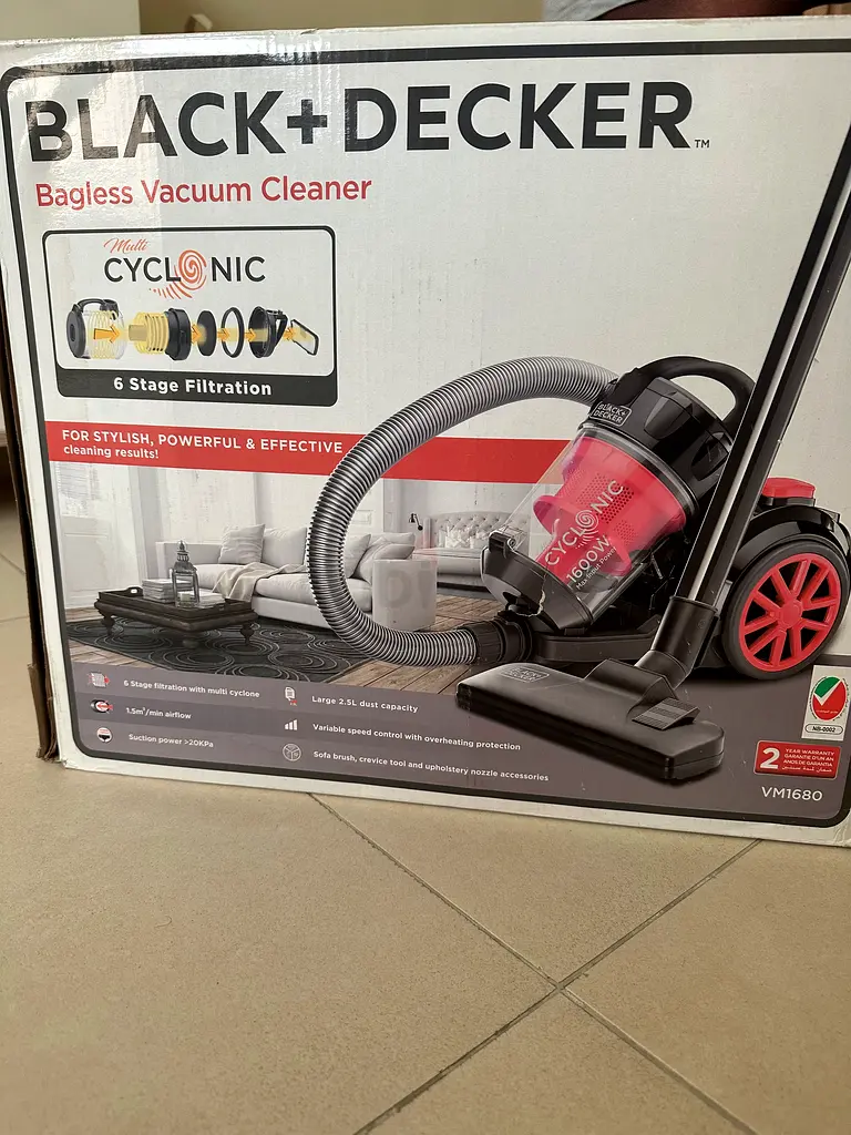 Powerful Black+Decker Vacuum Cleaner