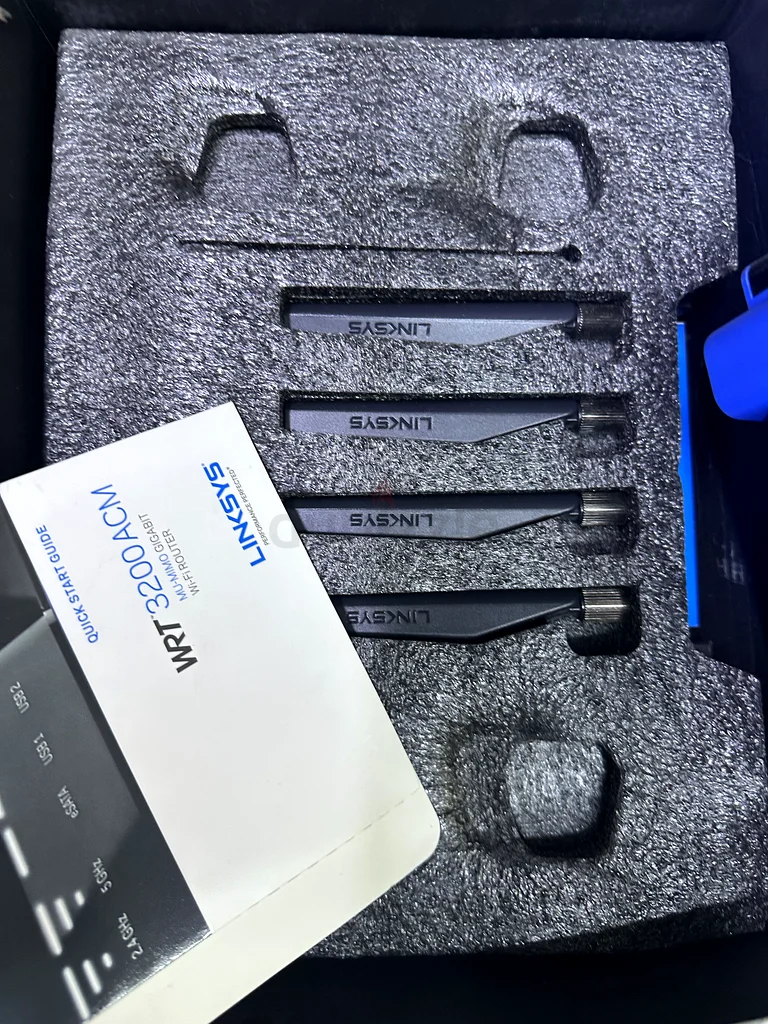 Linksys WRT3200ACM: AC3200 Dual-Band Gigabit Wi-Fi Router, Beamforming Tri-Stream Wireless Signal, E63168984413186113