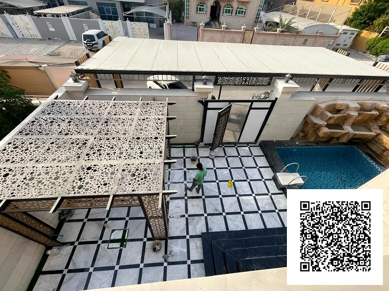 LUXURY WITH SWIMMING POOL 5 BEDROOMS HALL MAJLIS WITH ROOFTOP VILLA FOR RENT IN AJMAN63869711745154110