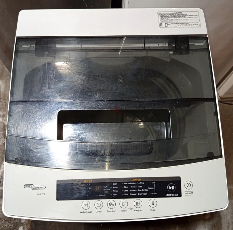Super General 7 kg Automatic Washing Machine63243181663106111