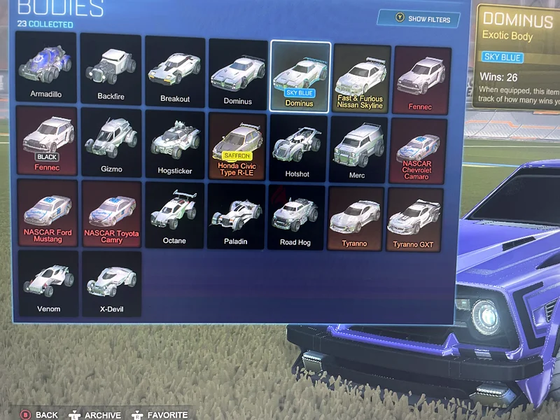 Rocket League account for sale63229313120514115