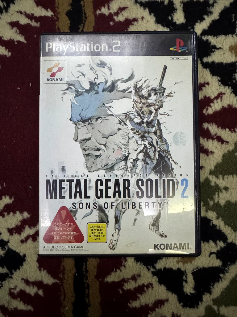 PS2 video games, Japan metal gear solid snake63231197650305112
