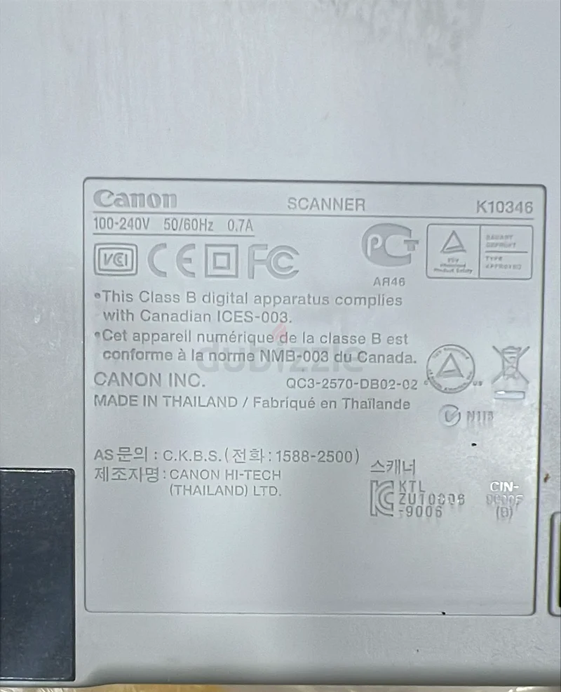 Canon CanoScan 9000F: High-Quality Film Scanning For Sale63256597883010112