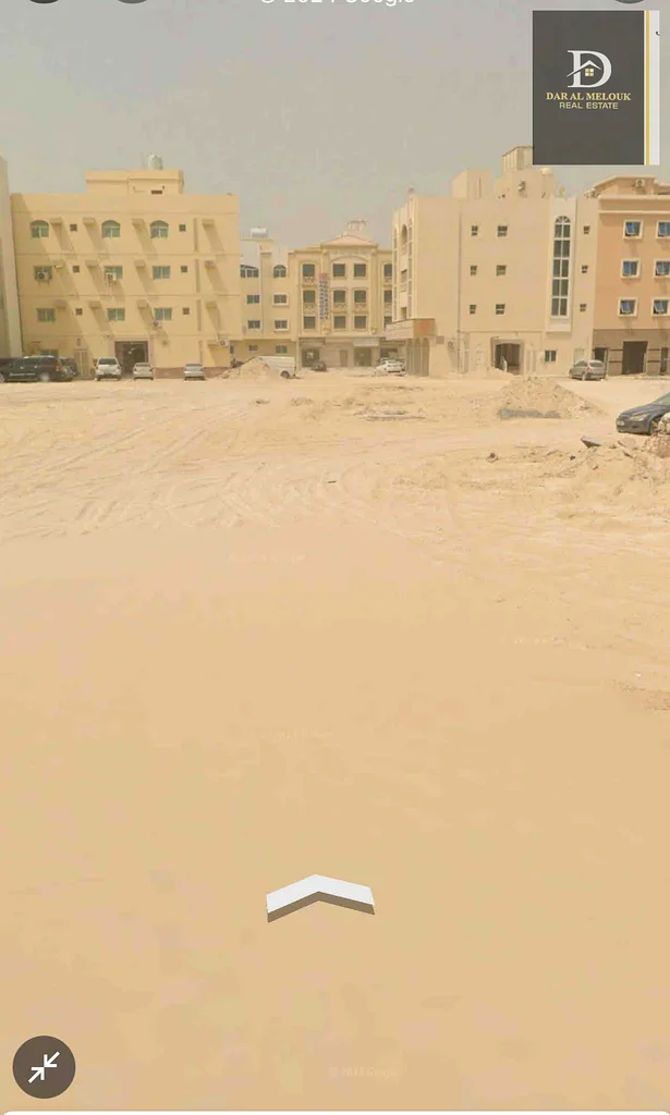 For sale in Muwailih area, Sharjah, a commercial residential land with an area of ​​2900 feet, owned by citizens of the Gulf Cooperation Council cos63197615673091113
