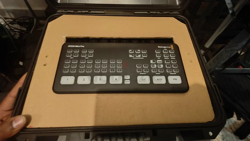 حقيبة صلبة لجهاز بث Blackmagic ATEM63260216457729113