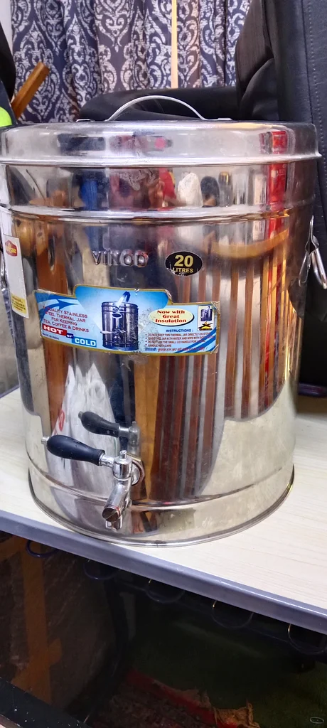 QUALITY STAINLESS STEEL THERMAL JAR 20 Litres63252439505665111
