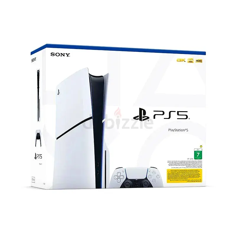 Sony PlayStation 5 Slim Console: Disc Edition