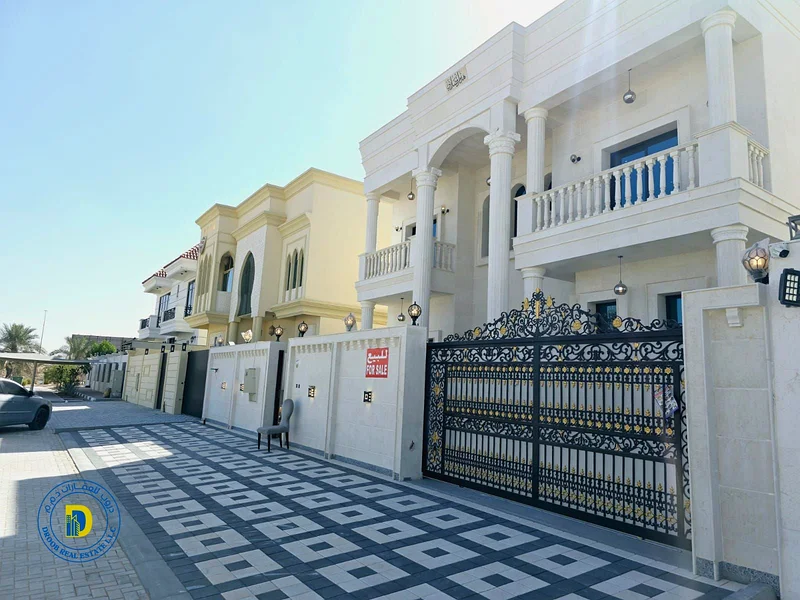 امتلك فيلا في عجمان، تمويل مصرفي 100٪، تشطيب كلاسيكي، مساحة كبيرة ومنطقة ارتداد واسعة. السعر يشمل الماء والكهرباء والتكييف.63873841038339113