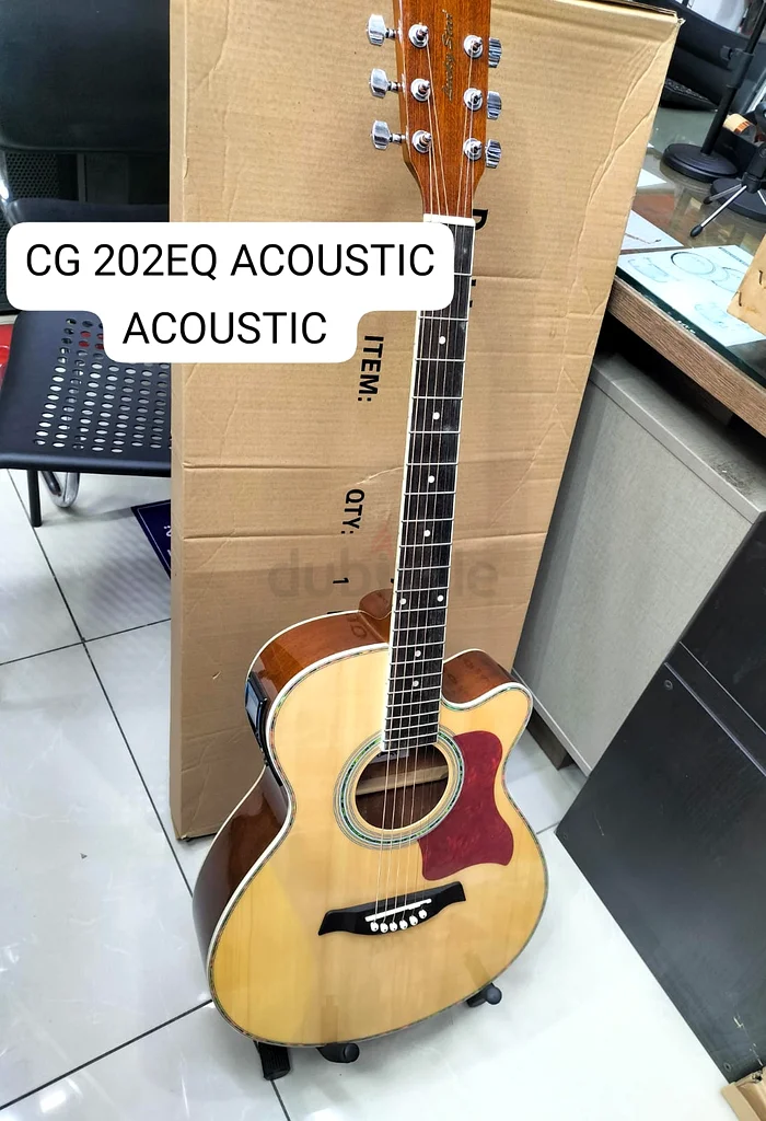 غيتار كهربائي رائع طراز CG 202EQ - مثالي لجميع عشاق الموسيقى!63227276566403111