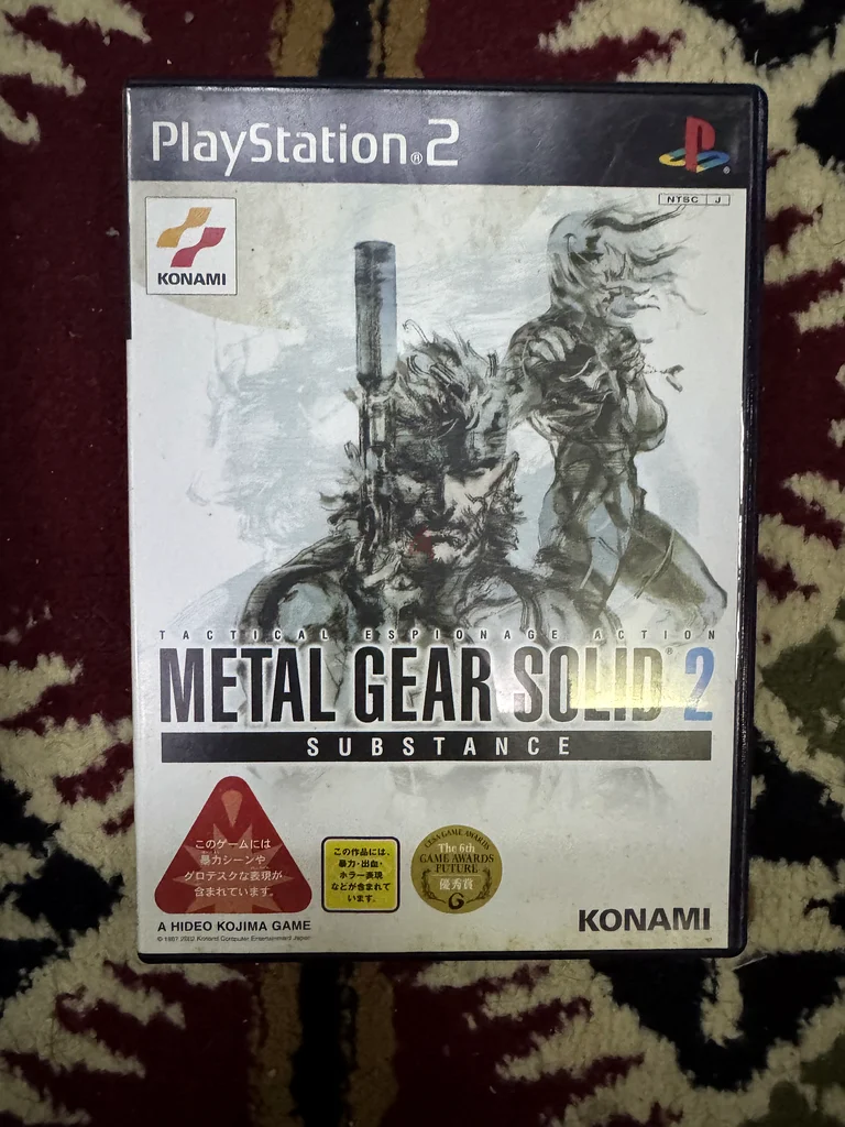 PS2 video games, Japan metal gear solid snake63231197650305111