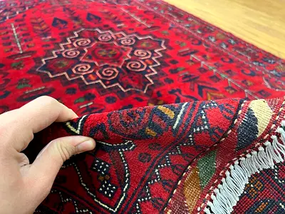 103 x 159 cm | New Handmade Turkmen Khal Mohammadi Carpet