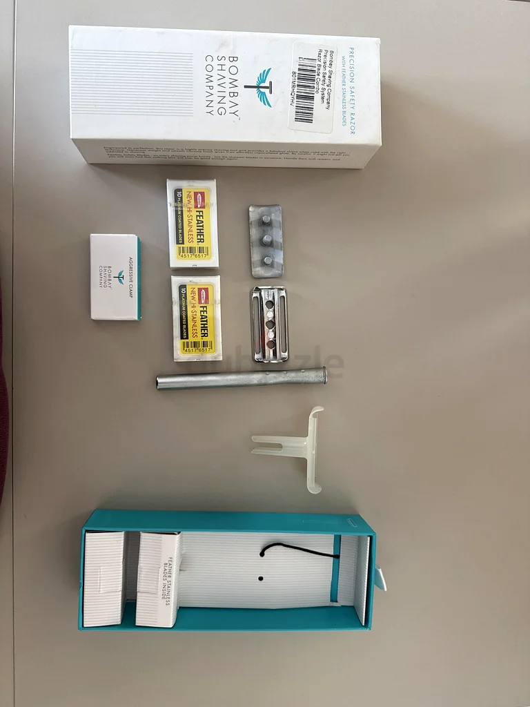 Bombay shaving company razor with blades63239617424258112