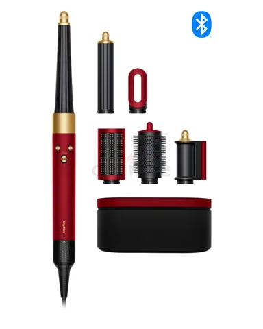 Brand New Airwrap i.d. Multi-Styler And Dryer Straight+Wavy Red Velvet Gold