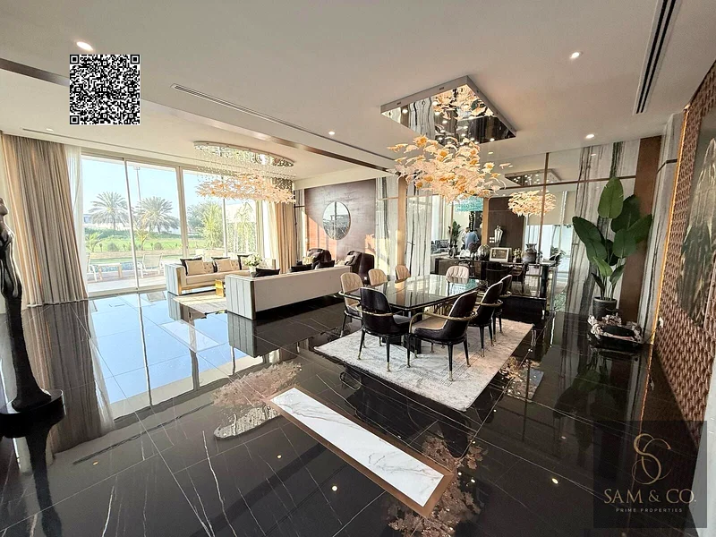 Lavish 7BR Furnished Villa with Pool | Gated Golf Community | For Sale in Al Zorah63884901036291110