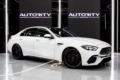 C 63 S AMG E Performance | From AED 5,704/mo | Up to 3Y Warranty and Service Contract Options