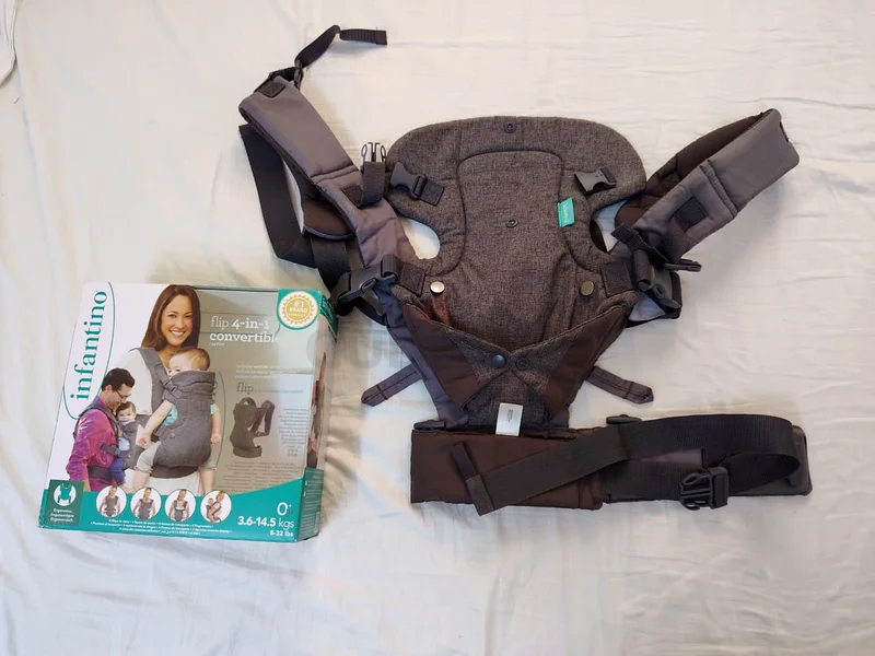 Infantino 4-in-1 Convertible Baby Carrier for Sale!.  Plus 4 other baby essential items. Check my63205888407938119