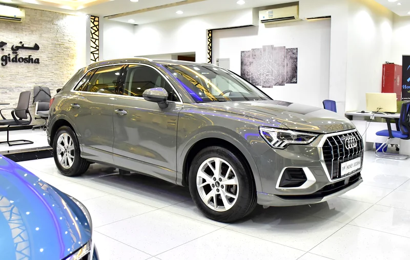 AED 1,958 EMI at 0% DP | Audi Q3 35 TFSI (2022 Model) in Grey Color GCC Specs63224791136386112