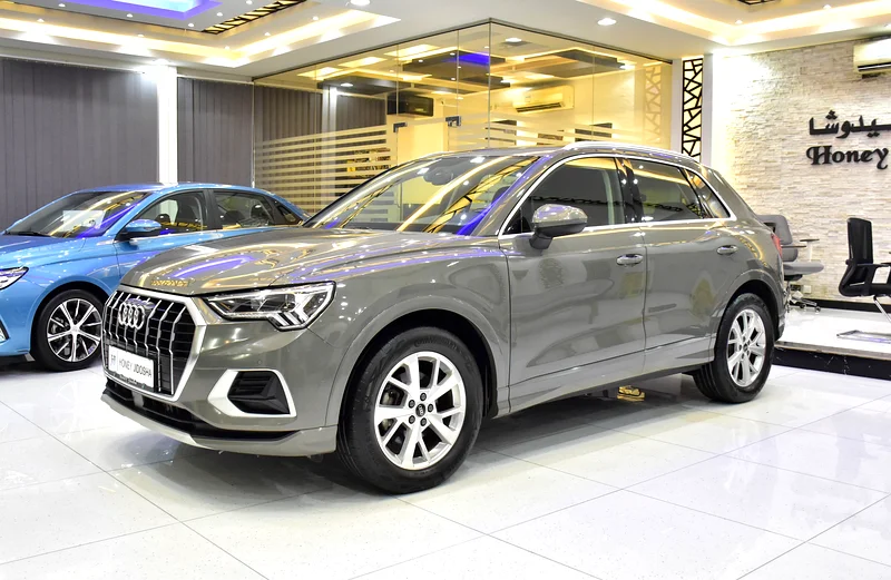 AED 1,958 EMI at 0% DP | Audi Q3 35 TFSI (2022 Model) in Grey Color GCC Specs63224791136386111