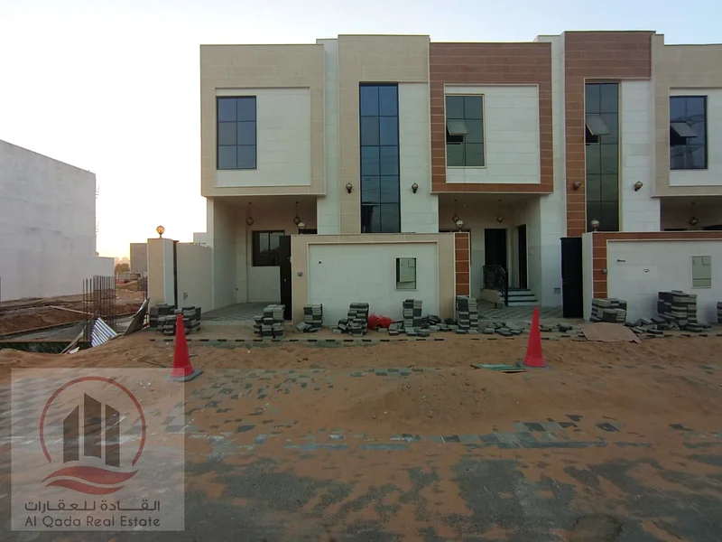 For sale, a villa in Ajman Al Helio, 5 master rooms, a Majles room, a hall, and a maid’s room, free63188636491009111