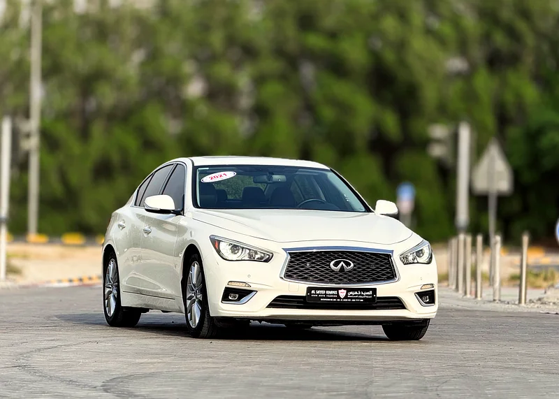 Infiniti Q50|2021 GCC | 3.0L | Original Paint | Agency inspections| in excellent condition| 1145 P.M631747785171221122
