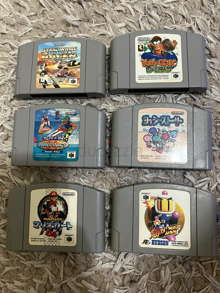 Nintendo 64 with Games and Accesories63176189270273112