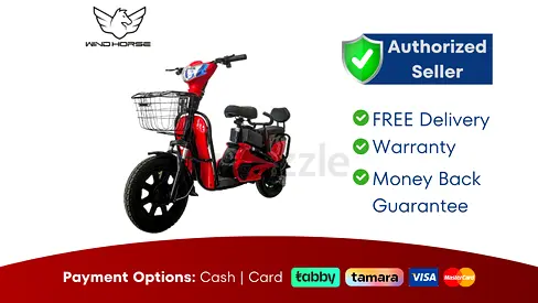 Wind Horse Electric Scooter ● Brand New | 1 Year Warranty | FREE Delivery | M1 DXB36574