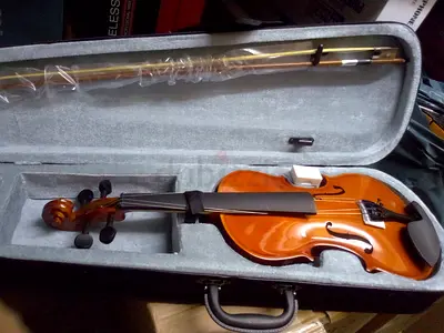 Beautiful Acoustic Violin with Case for Sale!