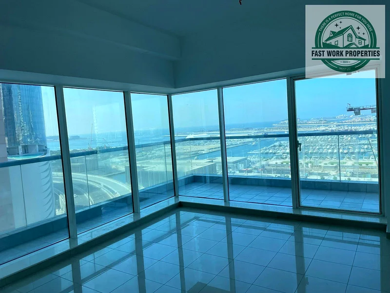 full sea view 2 Bedroom with Maid room  Largest Unit| Ready to move  for rent63773631396995111