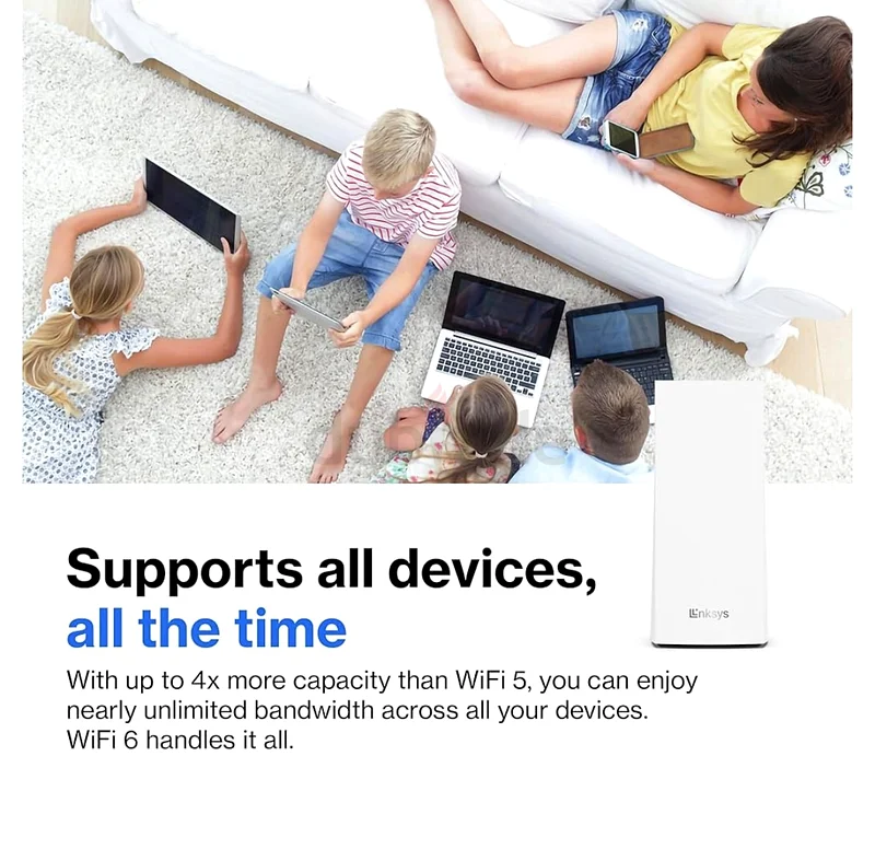 عزز شبكة الواي فاي الخاصة بك مع Linksys MX550163255524604803111